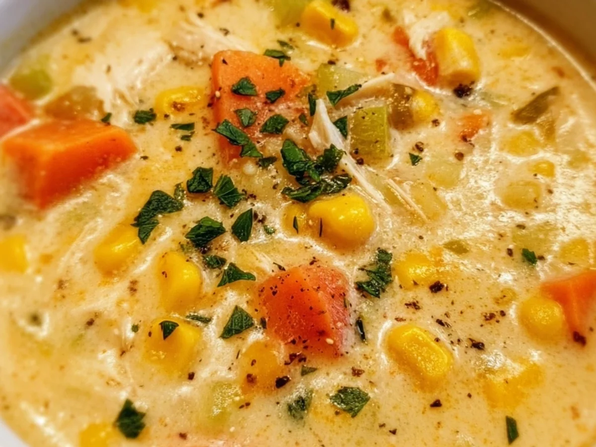 Crockpot Chicken Corn Chowder - Image 1