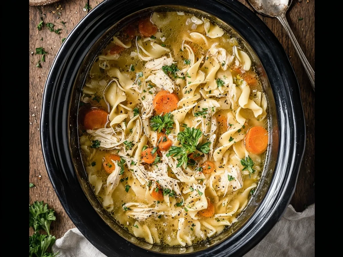 Crockpot Chicken Noodle Soup: Simple Comfort, Big Flavor - Image 2