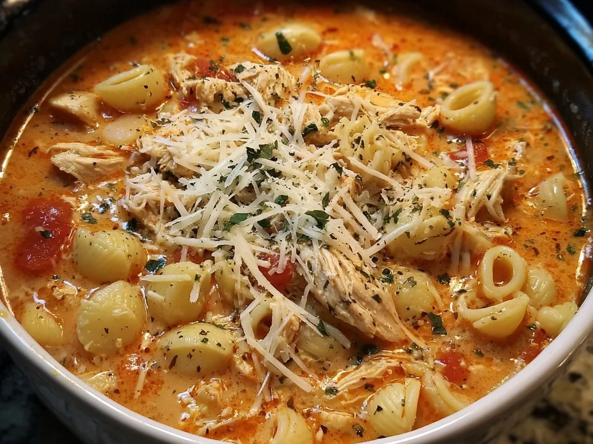 Crockpot Chicken Parmesan Soup Recipe - Image 2