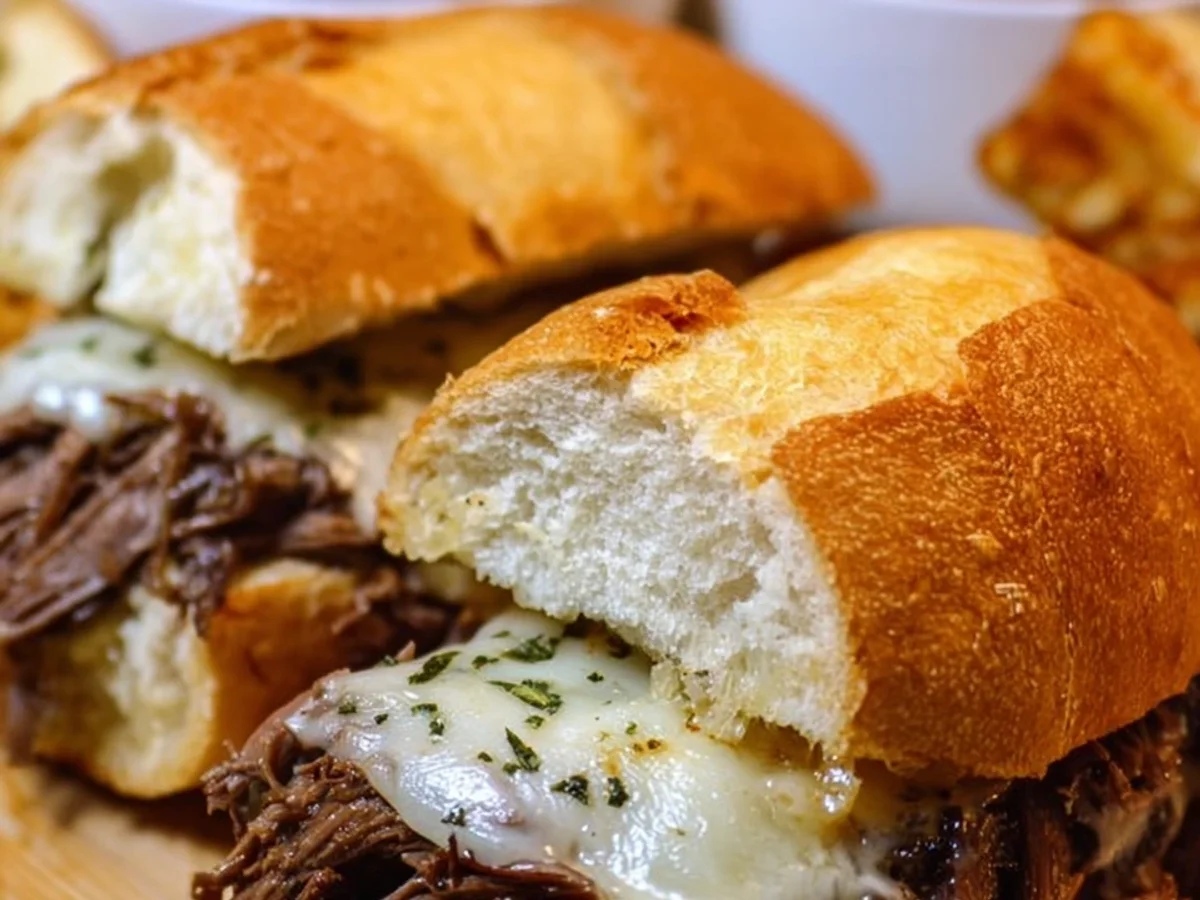 Crockpot French Dip Sandwiches - Image 1