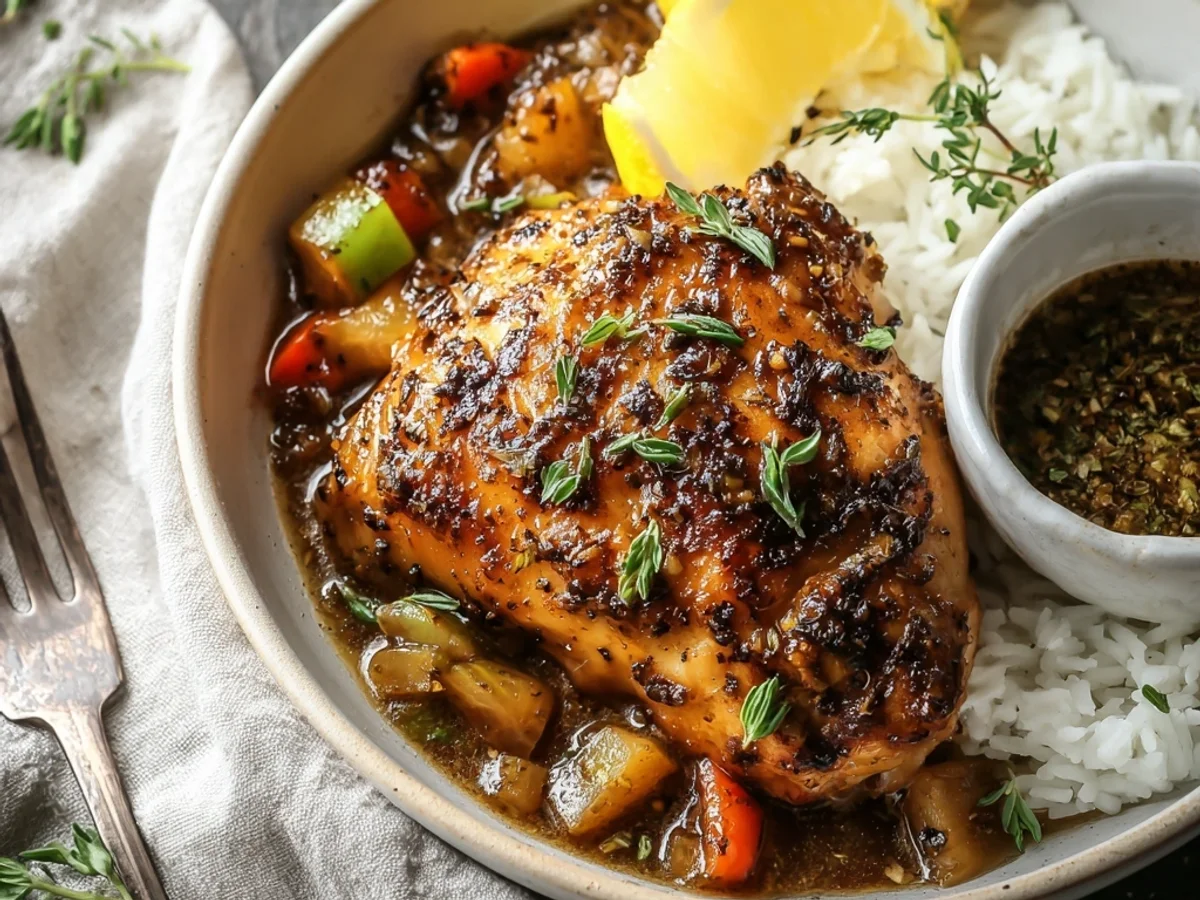 Delicious Chicken Recipes: My Favorite Lemon Herb Skillet - Image 1