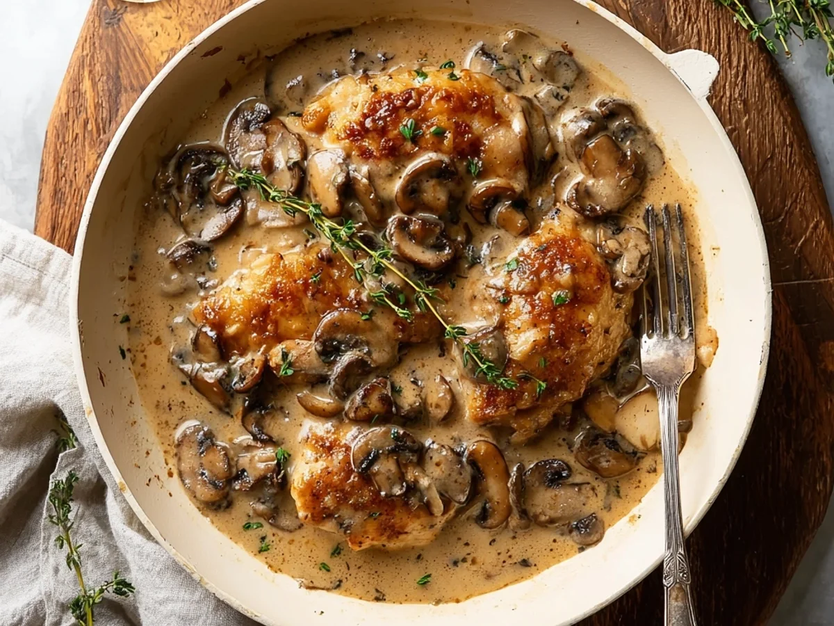 Delicious Mushroom Chicken Recipe - Image 1