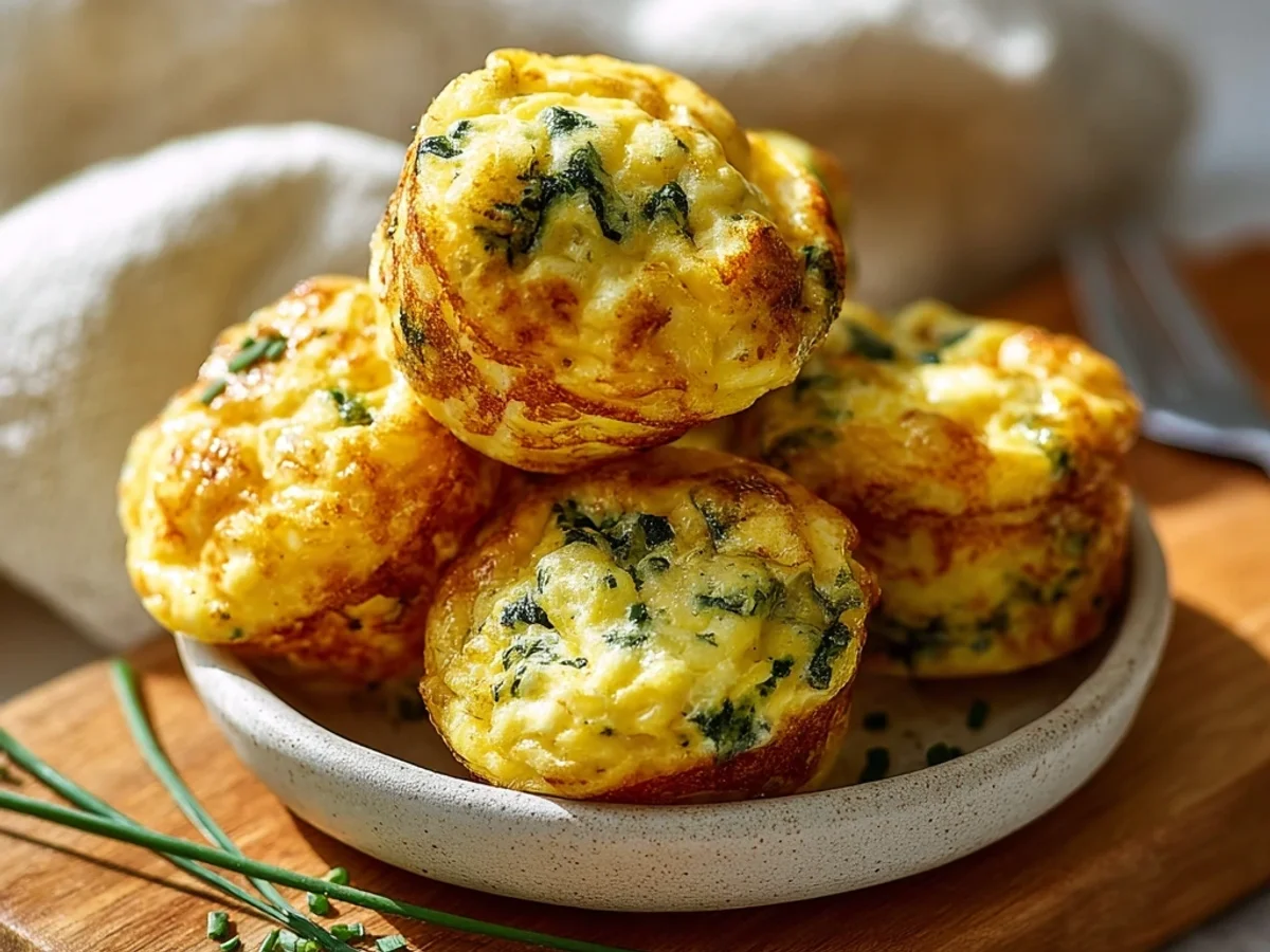 Easy Air Fryer Egg Bites: Fluffy Breakfast Prep - Image 1