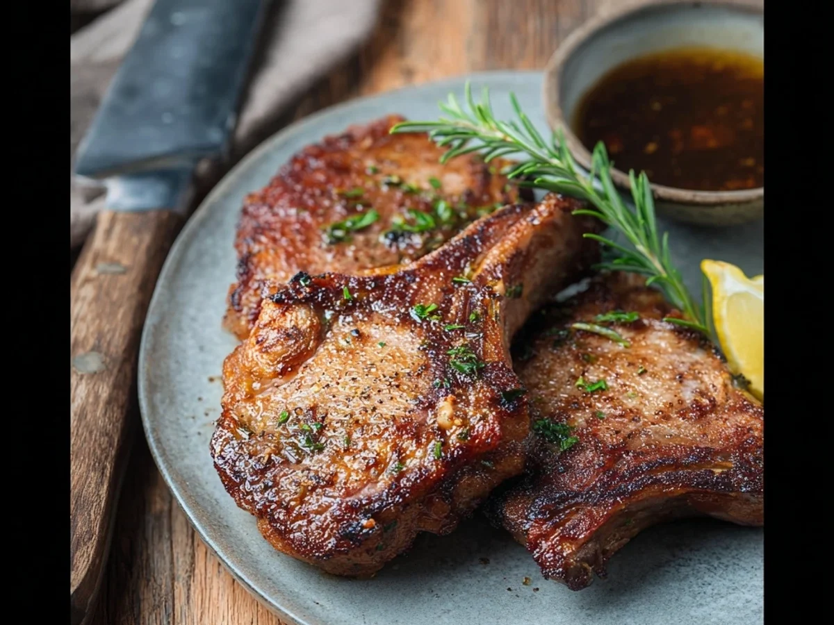 Easy Air Fryer Lamb Chops: Simple Dinner Recipe - Image 1