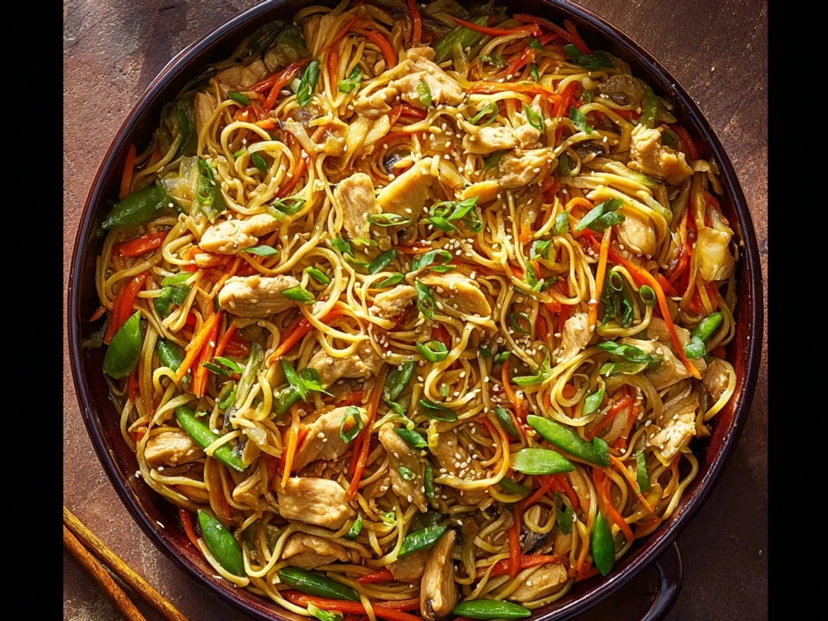 Easy Chicken Chow Mein Recipe: Savory Weeknight Noodles - Image 2