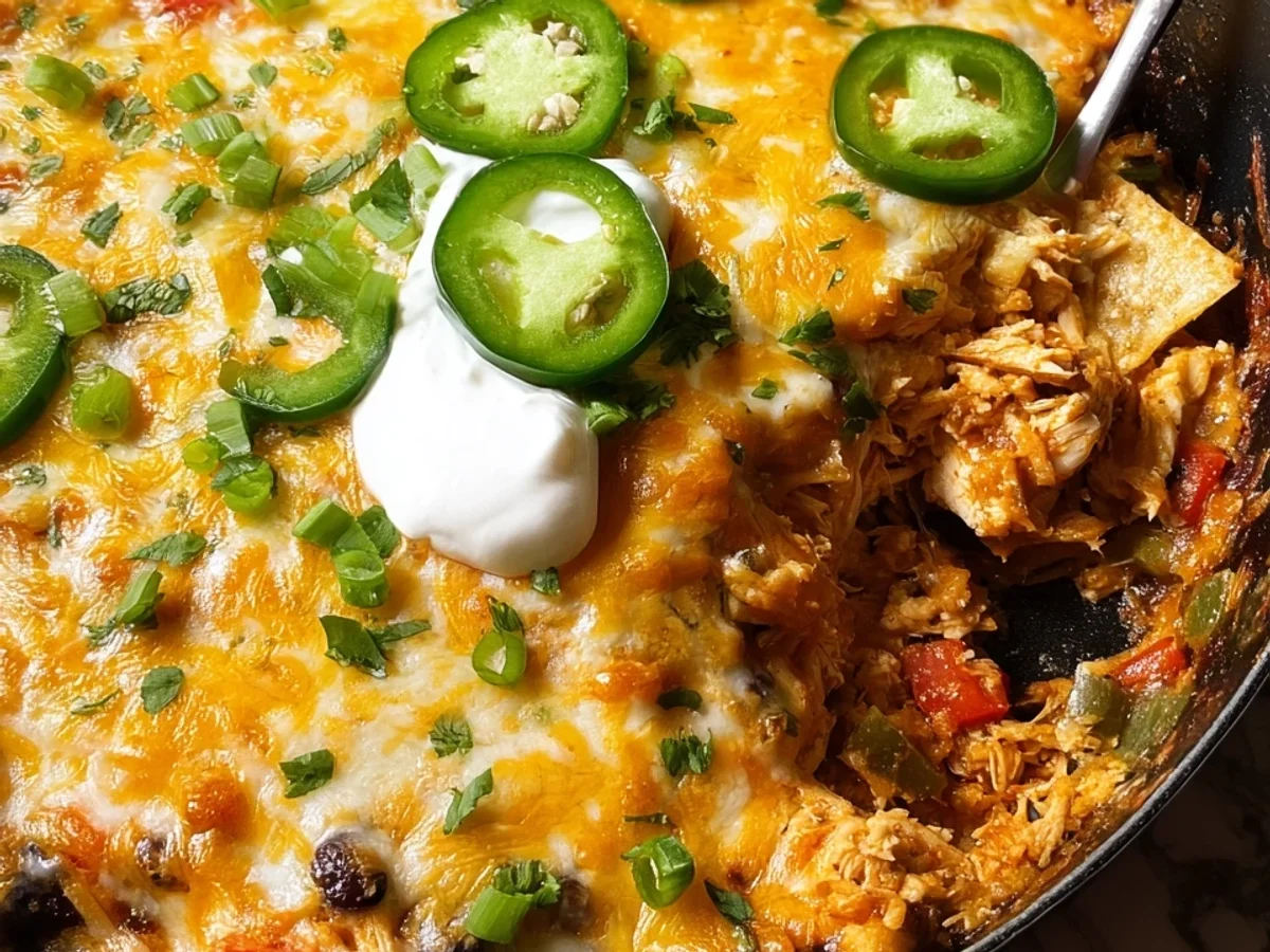 Easy Chicken Enchilada Skillet: One-Pan Dinner - Image 2