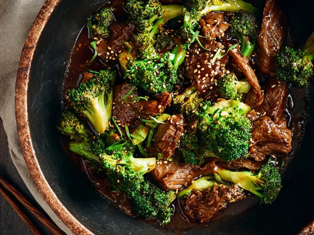 Easy Chinese Beef and Broccoli Stir-Fry: Quick Dinner - Image 1