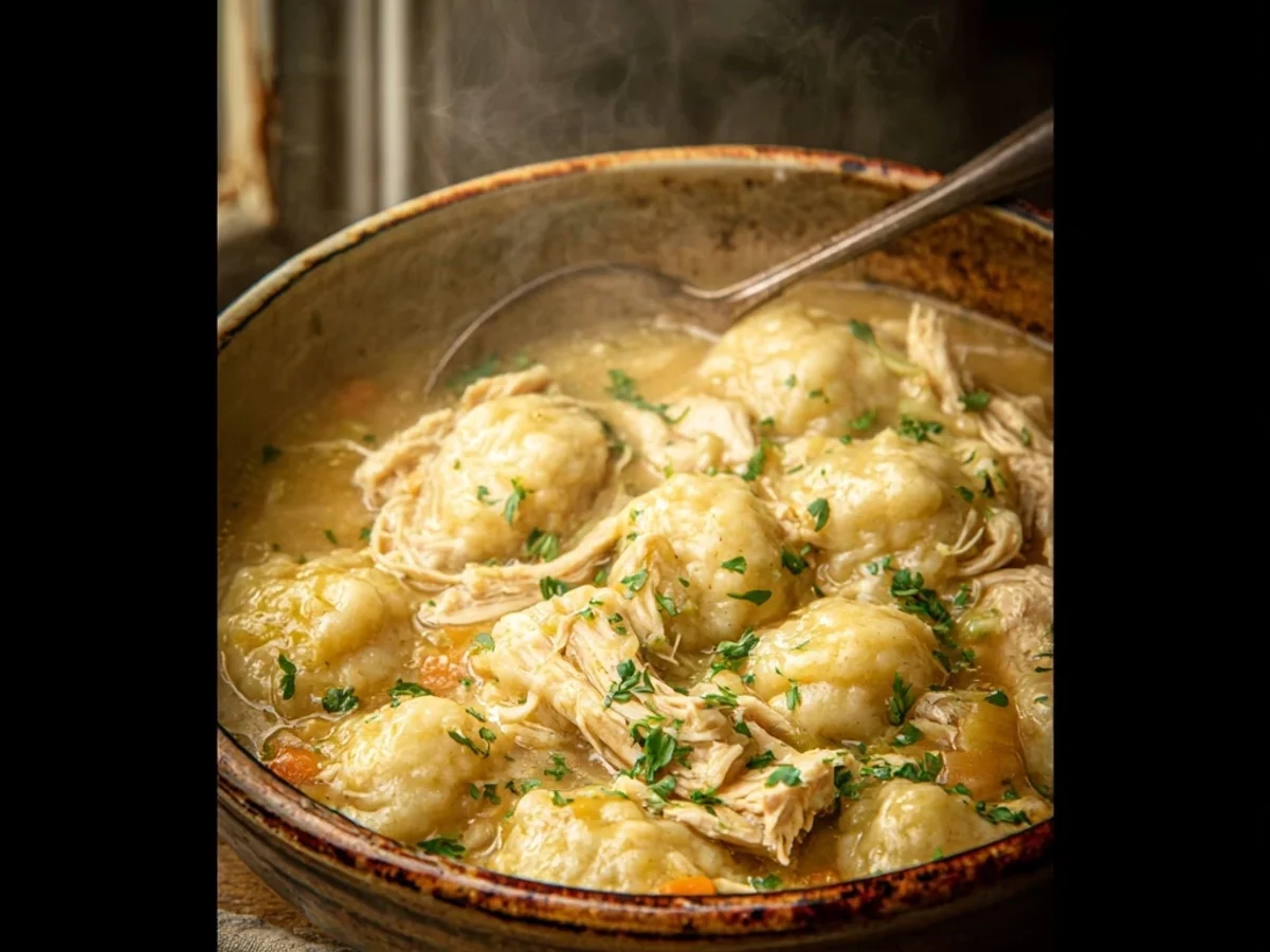 Easy Crock Pot Chicken Dumplings for Weeknight Comfort - Image 1