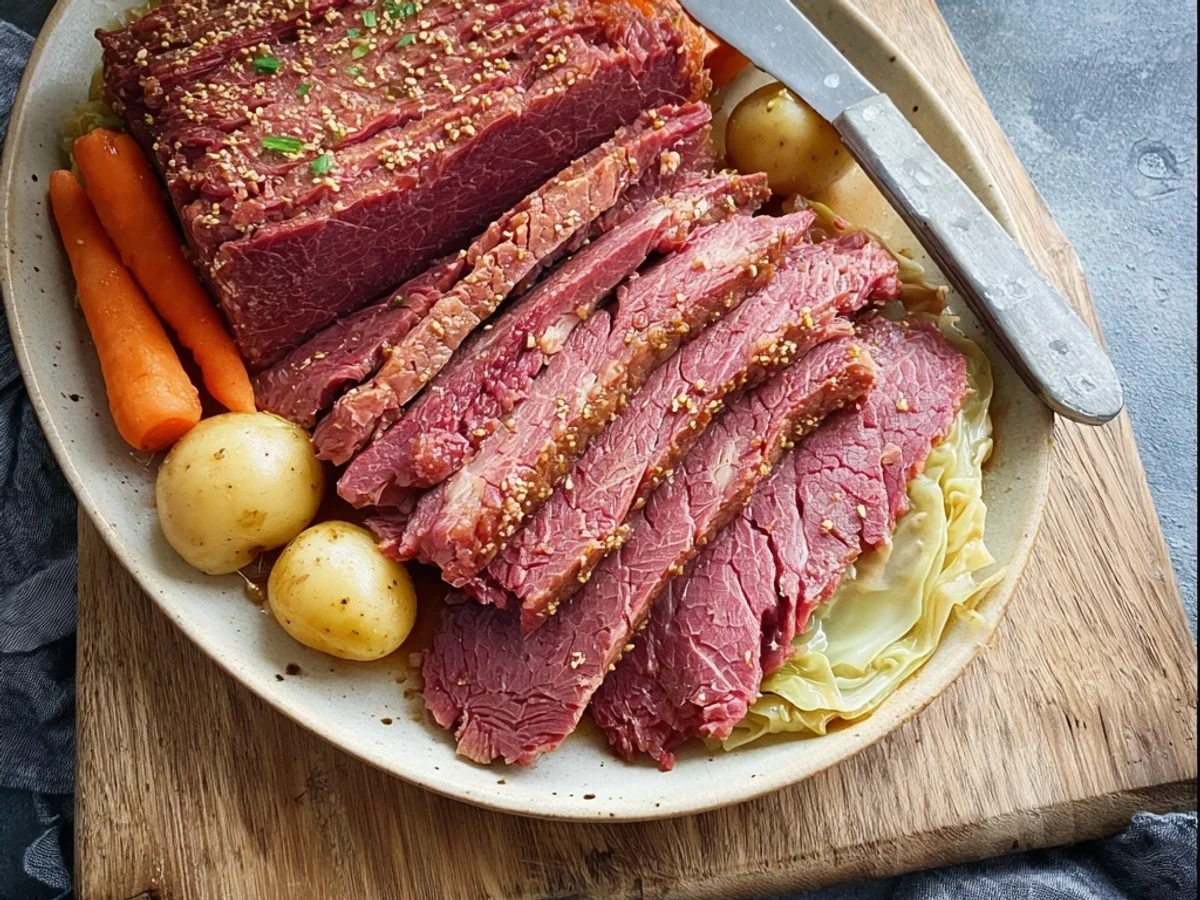 Easy Crock Pot Corned Beef: Tender & Flavorful - Image 2