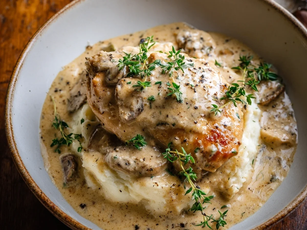 Easy Crockpot Chicken and Gravy: Simple Dinner - Image 2
