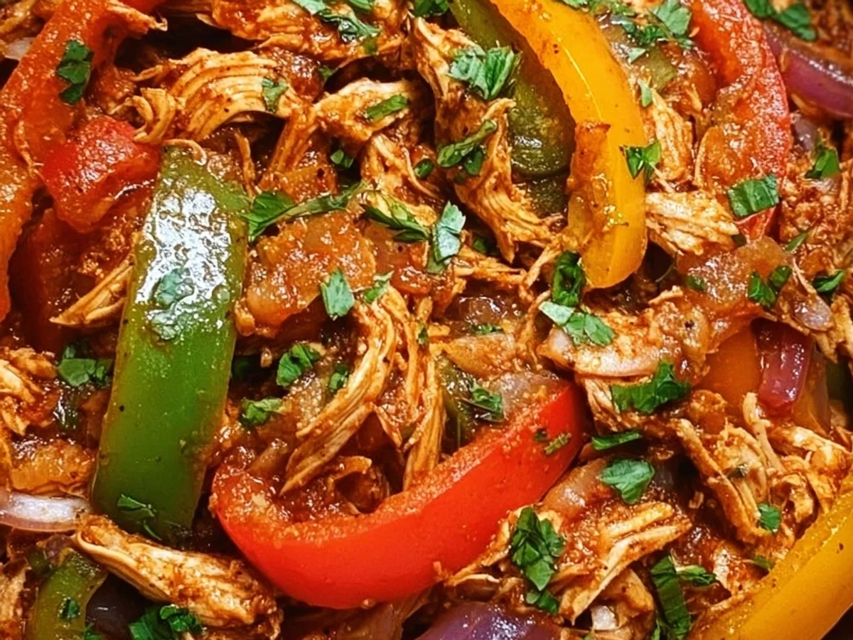 Easy Crockpot Fajitas: Zesty Slow Cooker Dinner - Image 1
