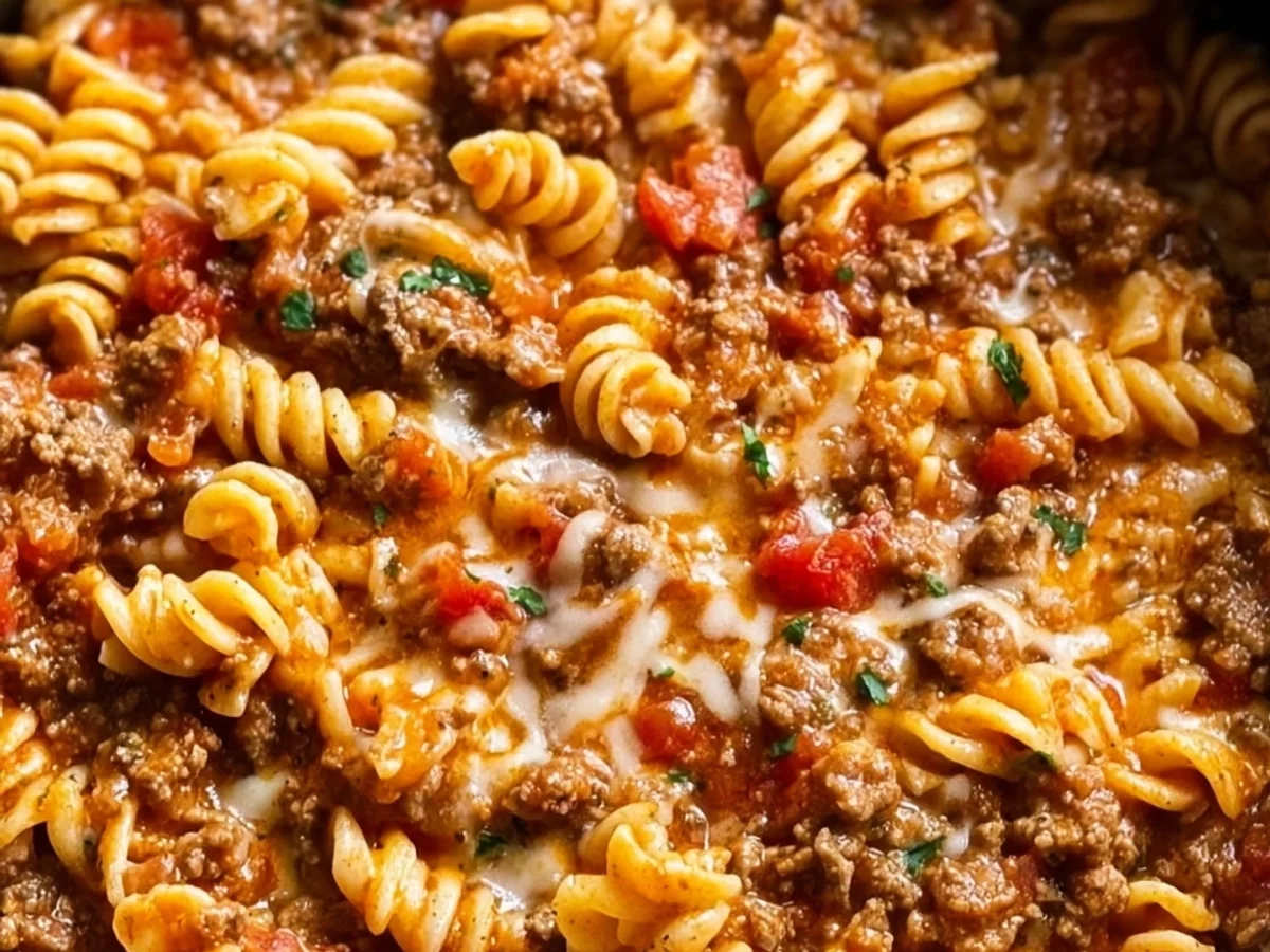 Easy Crockpot Taco Pasta for Weeknight Dinners - Image 1