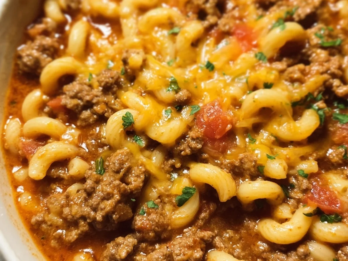 Easy Homemade Hamburger Helper: Classic Skillet Meal - Image 1