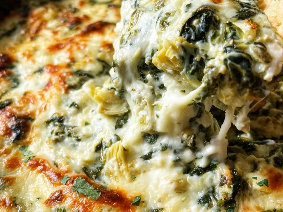 Easy Hot Spinach Artichoke Dip Recipe - Image 2