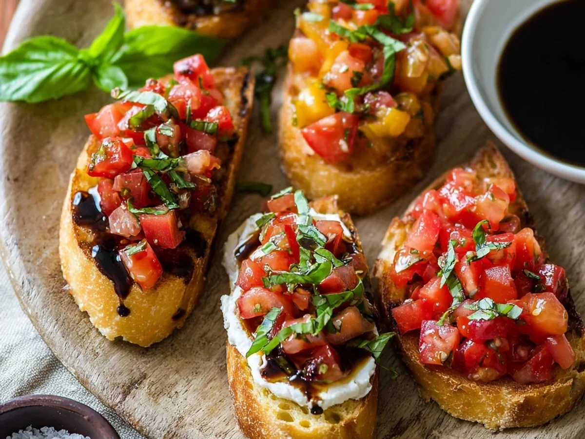 Easy Italian Bruschetta: Fresh Tomato & Basil Bites - Image 2