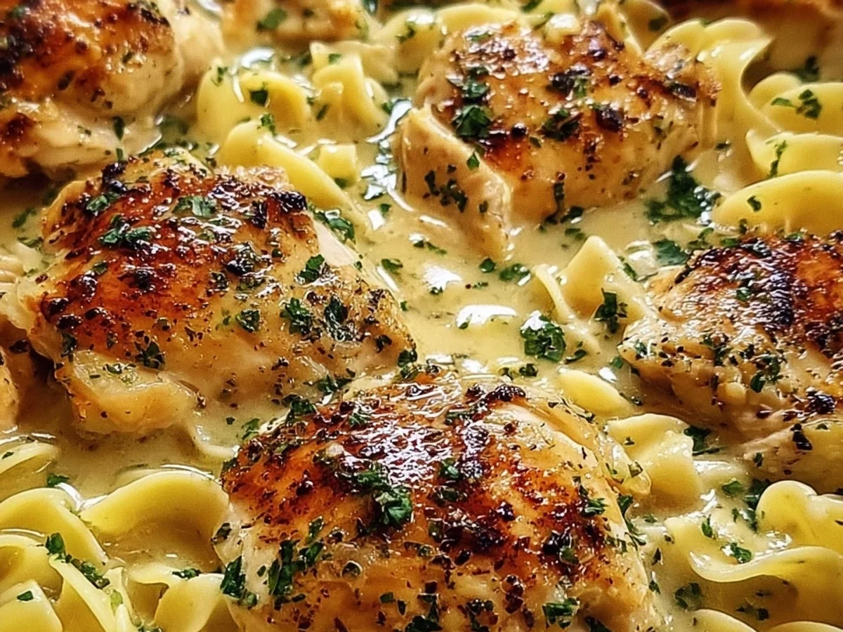 Easy One-Pan Chicken with Buttered Noodles for Weeknights - Image 1