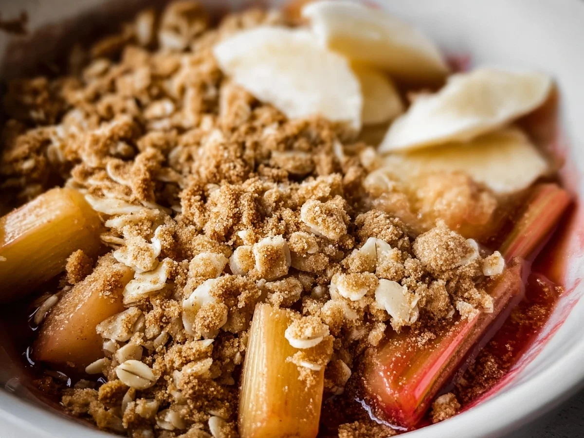 Easy Rhubarb Crisp: Quick Dessert Recipe - Image 2