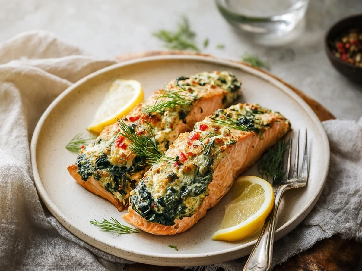 Easy Stuffed Salmon: A Healthy Weeknight Delight - Image 2