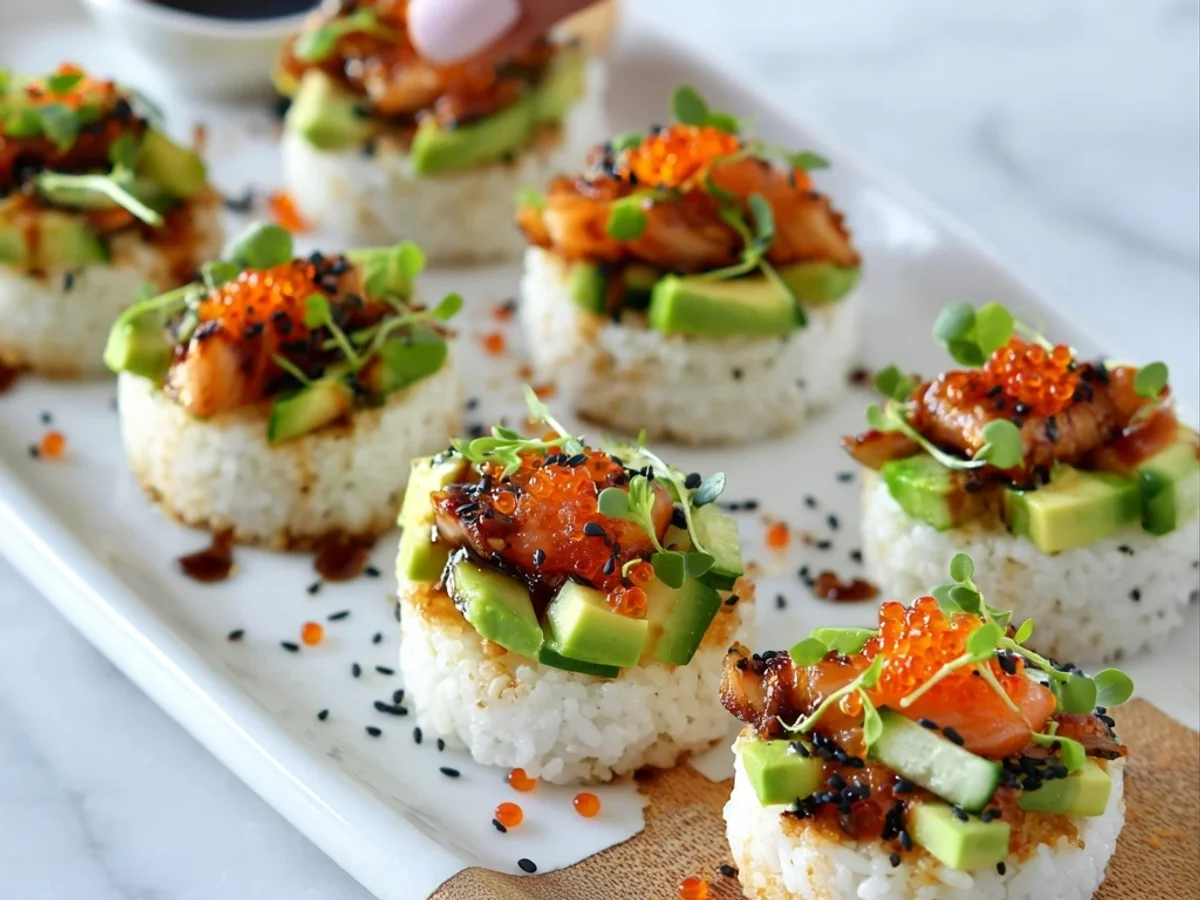 Easy Sushi Cups: Quick Nori Bites for Parties - Image 2