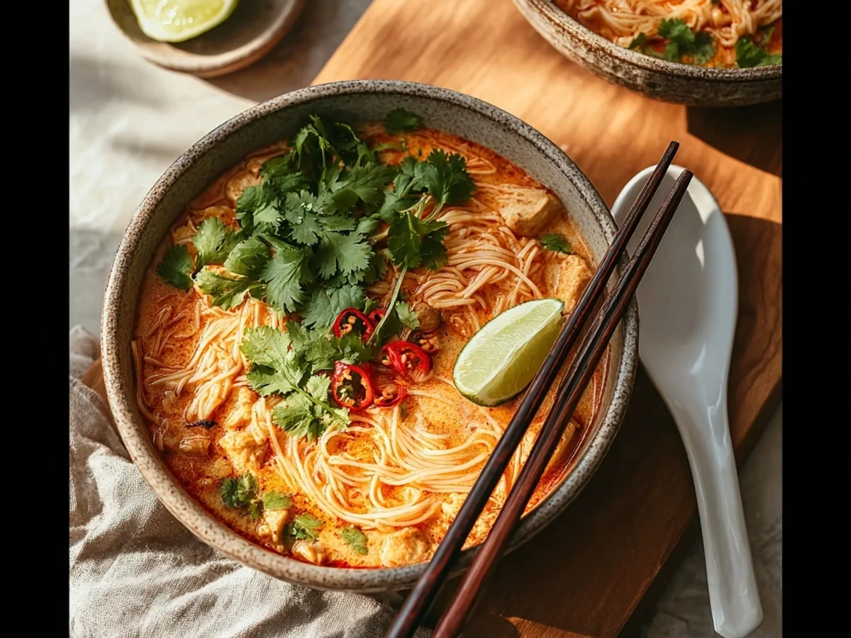 Easy Thai Red Curry Noodle Soup: Weeknight Comfort - Image 1