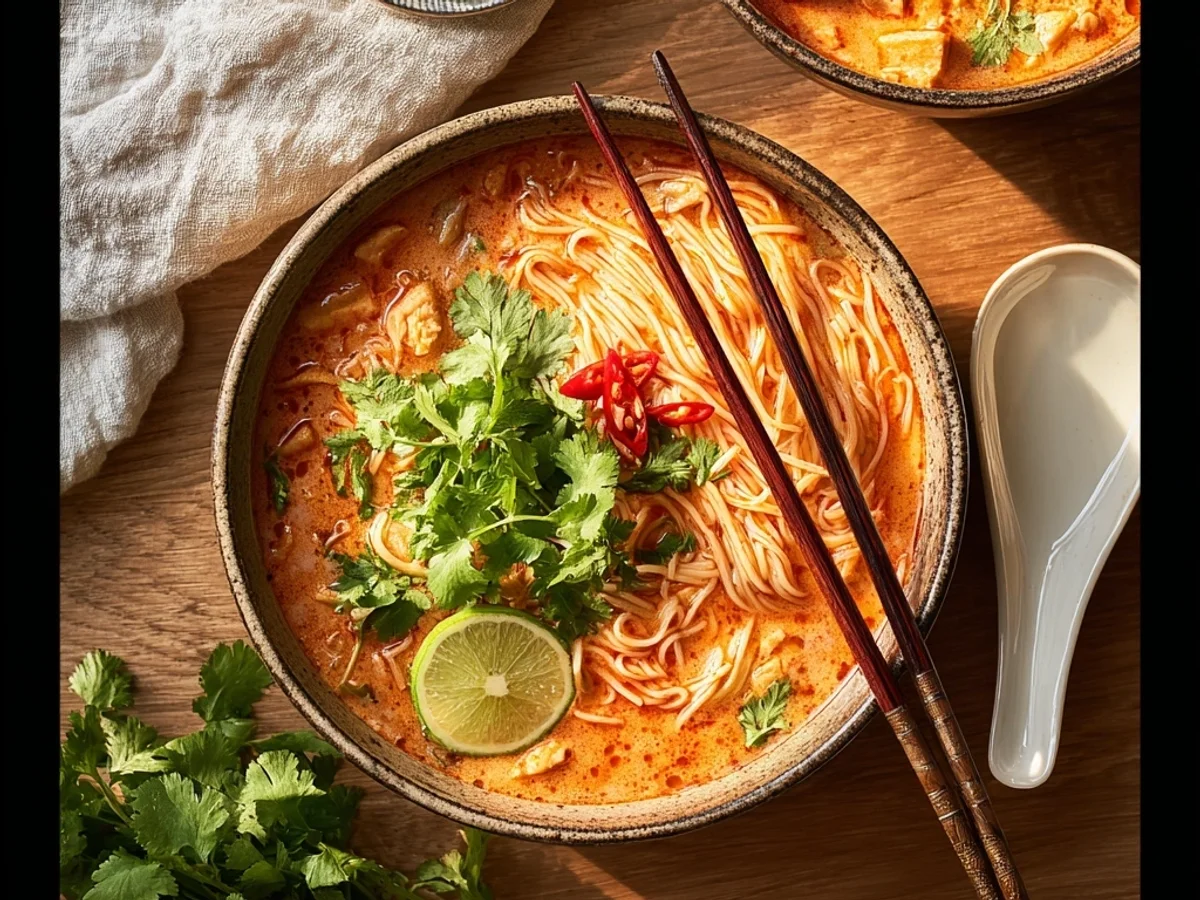 Easy Thai Red Curry Noodle Soup: Weeknight Comfort - Image 2