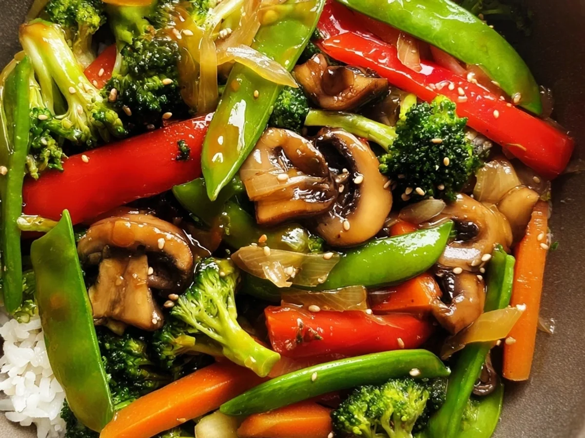 Easy Vegetable Stir Fry: Quick Weeknight Meal - Image 1
