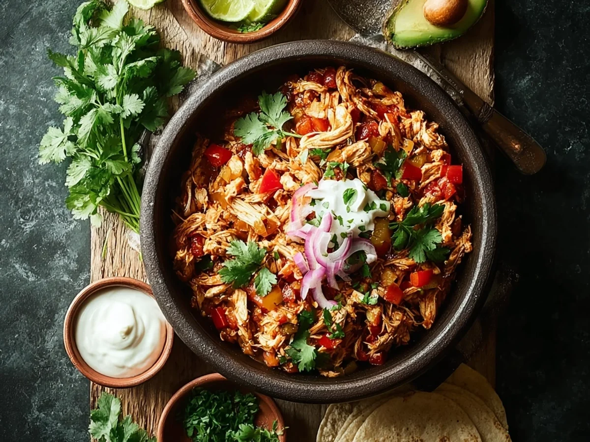 Flavorful Mexican Pulled Chicken: Easy Weeknight Tacos - Image 2