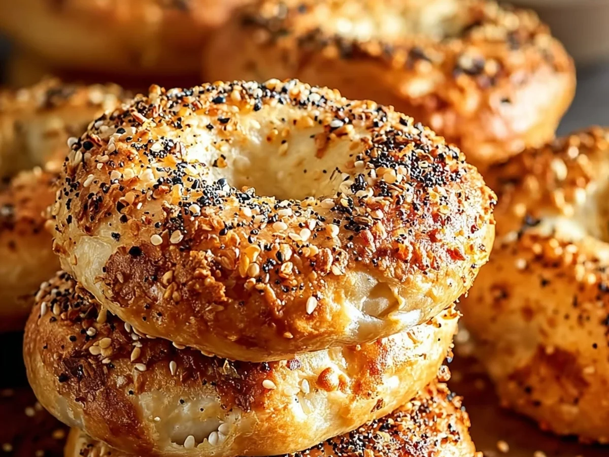 Fluffy Greek Yogurt Bagels: High-Protein & Easy - Image 1