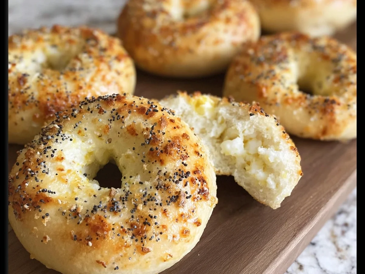 Fluffy High Protein Cottage Cheese Bagels (No Yeast) - Image 2