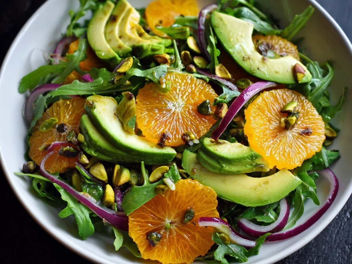 Fresh Blood Orange Avocado Salad with Citrus Vinaigrette - Image 2