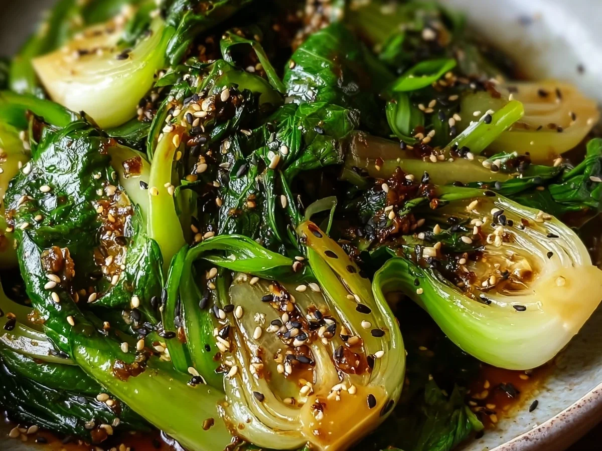 Garlic Ginger Sautéed Bok Choy (Quick Asian Side) - Image 2