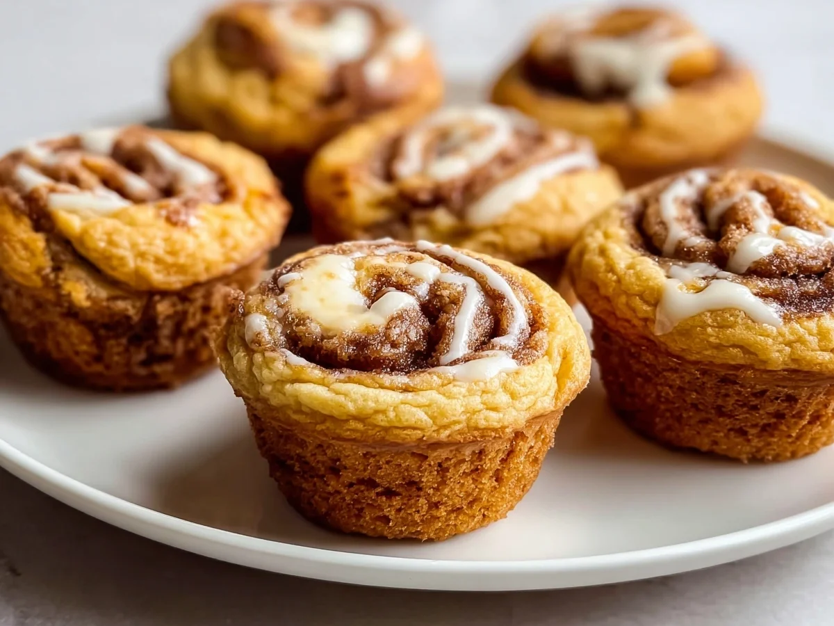 Gluten-Free Cinnamon Roll Protein Muffins - Image 1