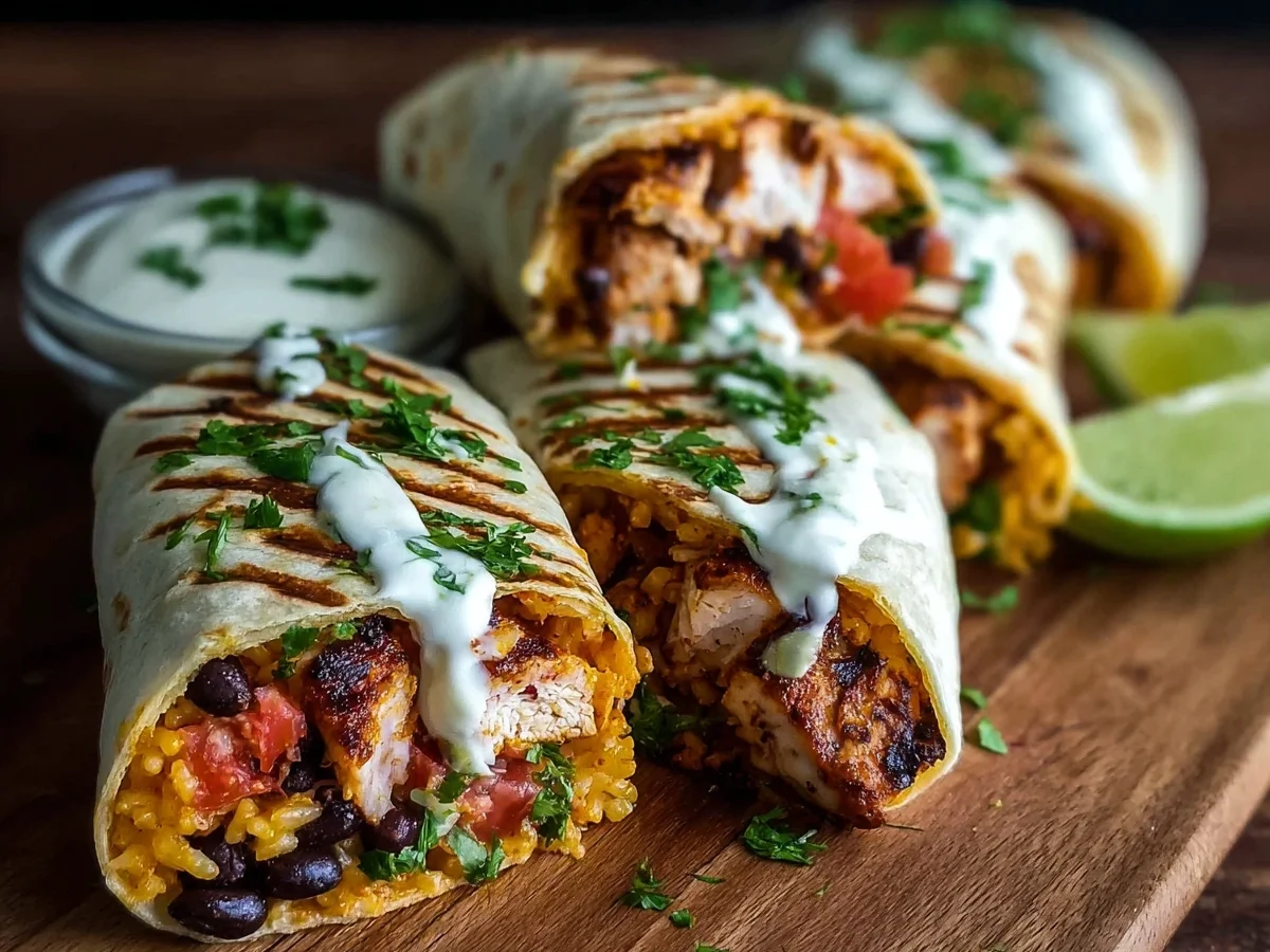 Grilled Chicken Burrito with Smoky Chipotle Ranch - Image 2
