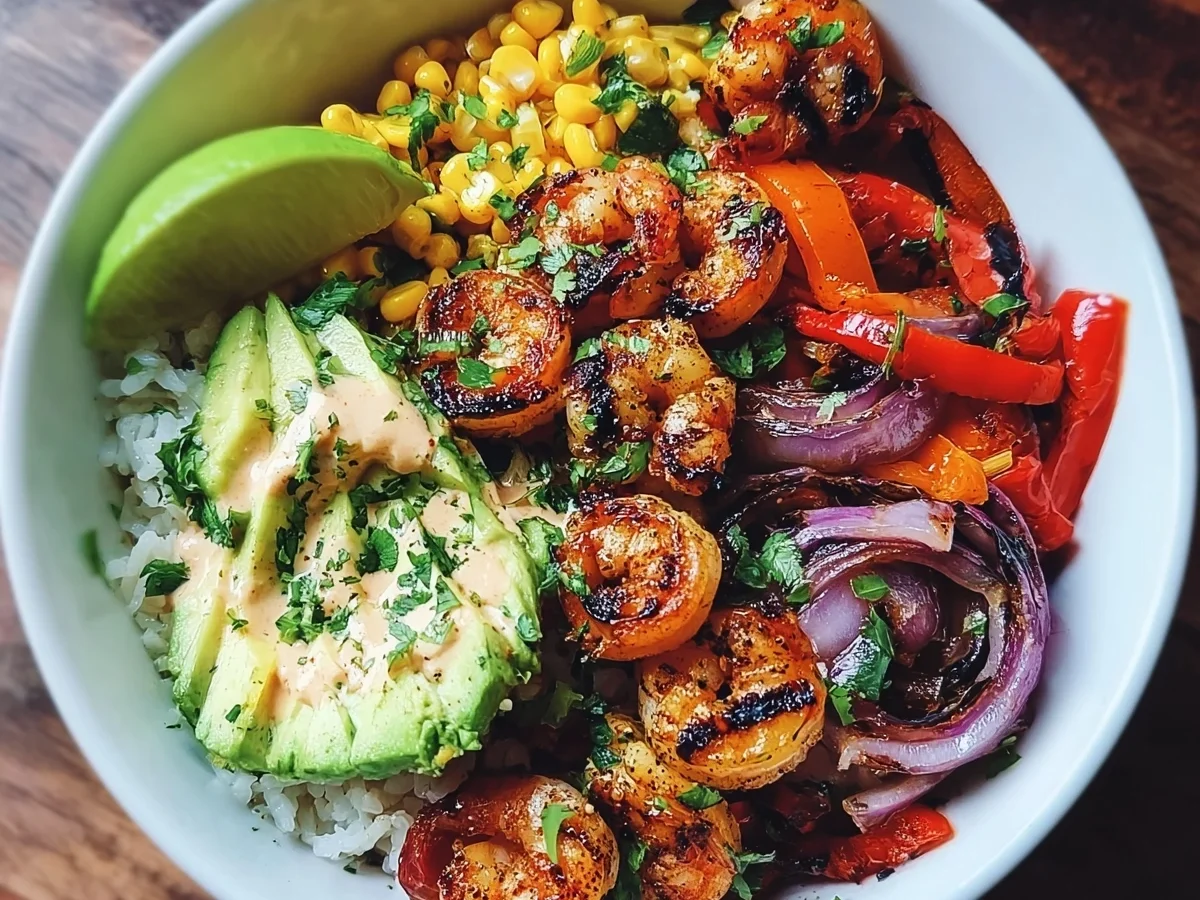 Grilled Shrimp Bowl: Easy Meal Prep & Dinner - Image 1