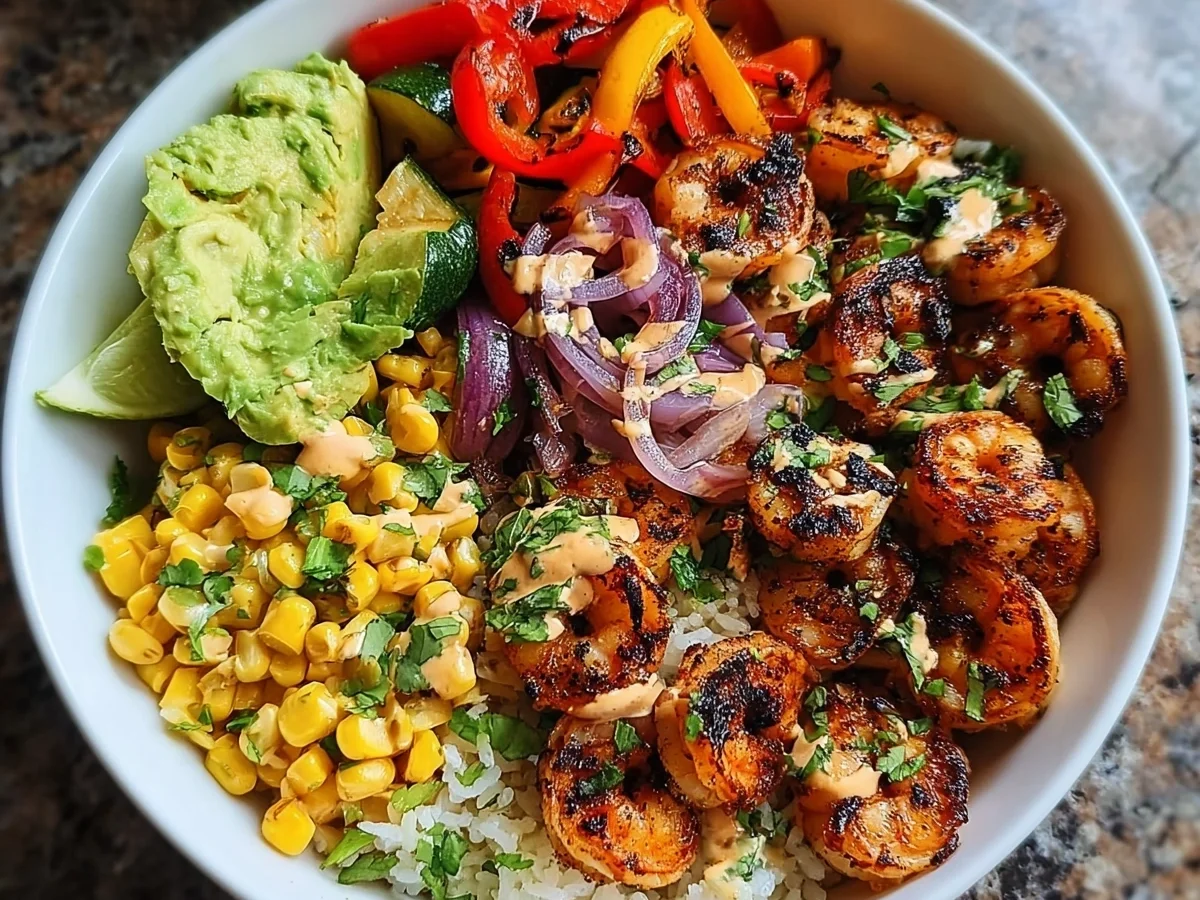 Grilled Shrimp Bowl: Easy Meal Prep & Dinner - Image 2