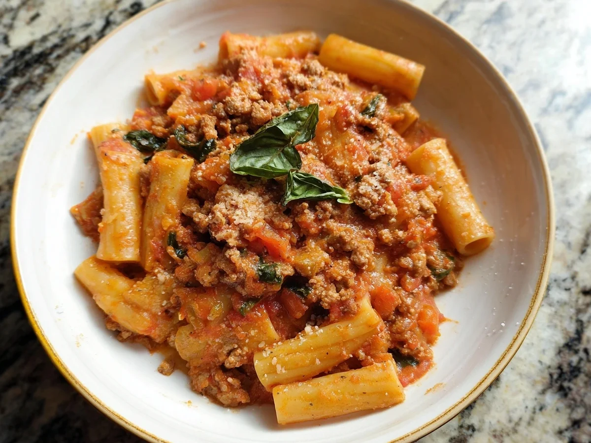 Ground Turkey Pasta: Easy Weeknight Dinner Recipe - Image 1