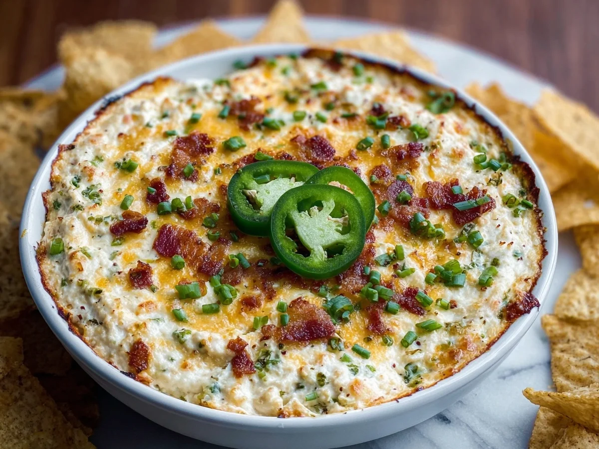 Healthy Cottage Cheese Jalapeño Popper Dip - Image 2