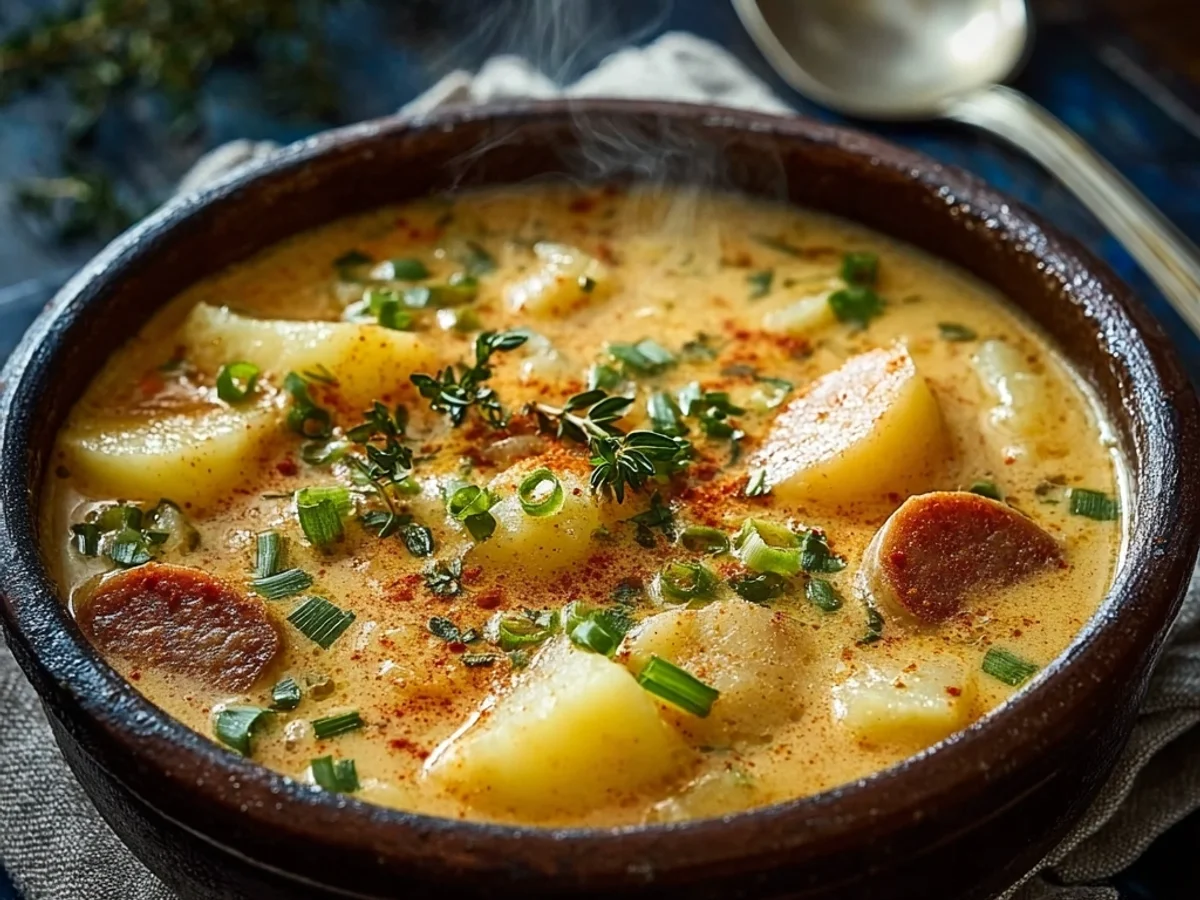 Hearty Cajun Potato Soup: A Comforting Bowl - Image 2