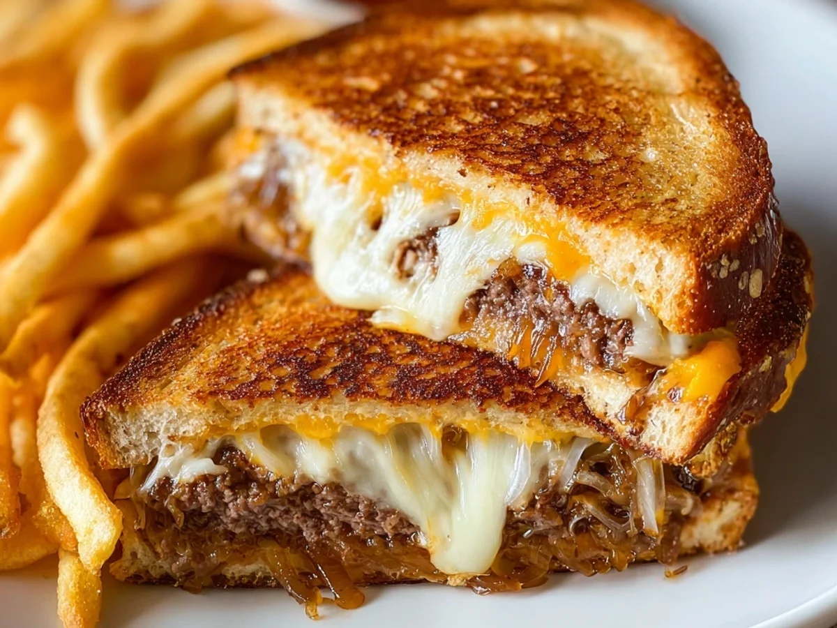Hearty Classic Patty Melt Sandwich: Diner Style - Image 2