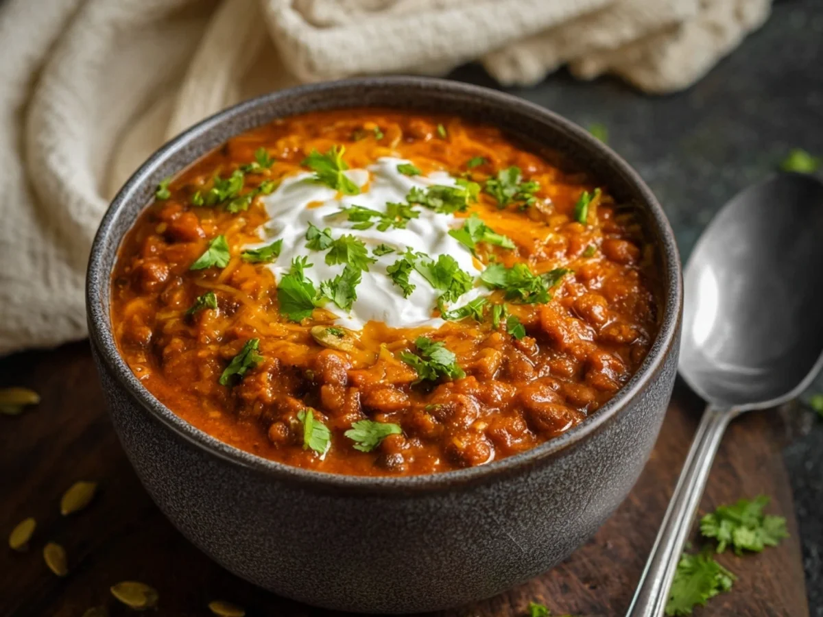 Hearty Crock Pot Pumpkin Chili: My Autumn Go-To - Image 1