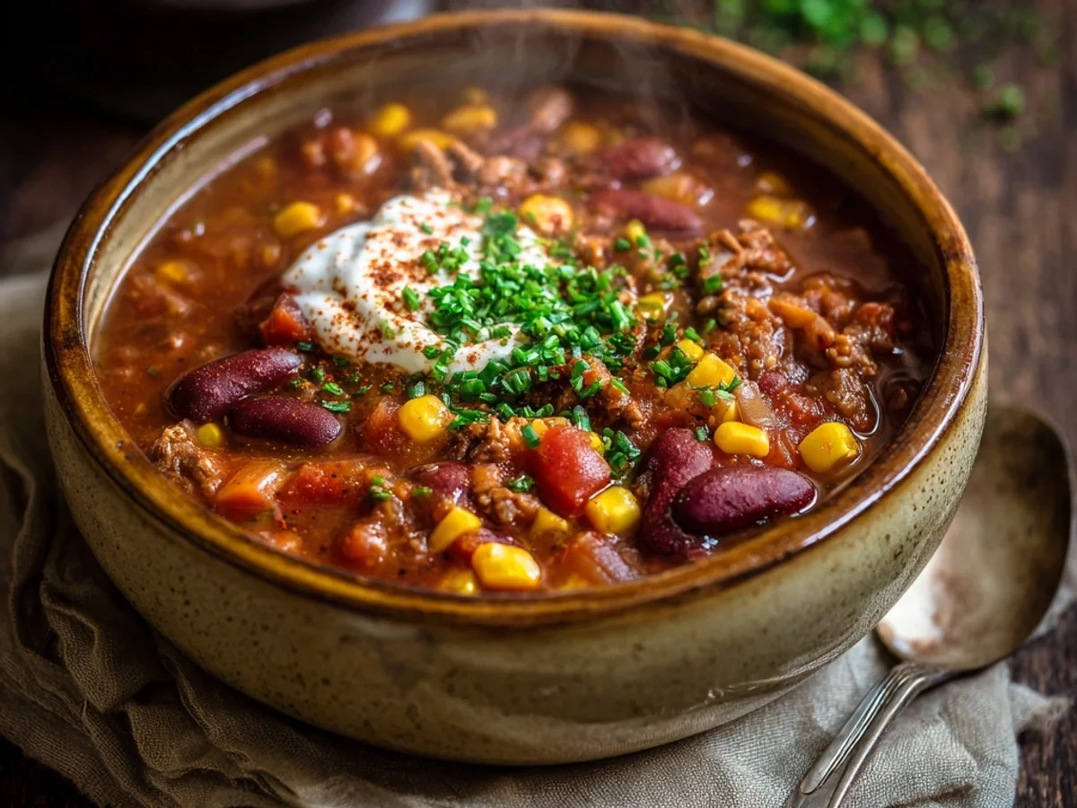 Hearty Crockpot Cowboy Soup: Rustic Homestyle - Image 1