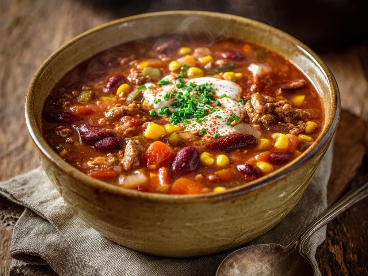 Hearty Crockpot Cowboy Soup: Rustic Homestyle - Image 2