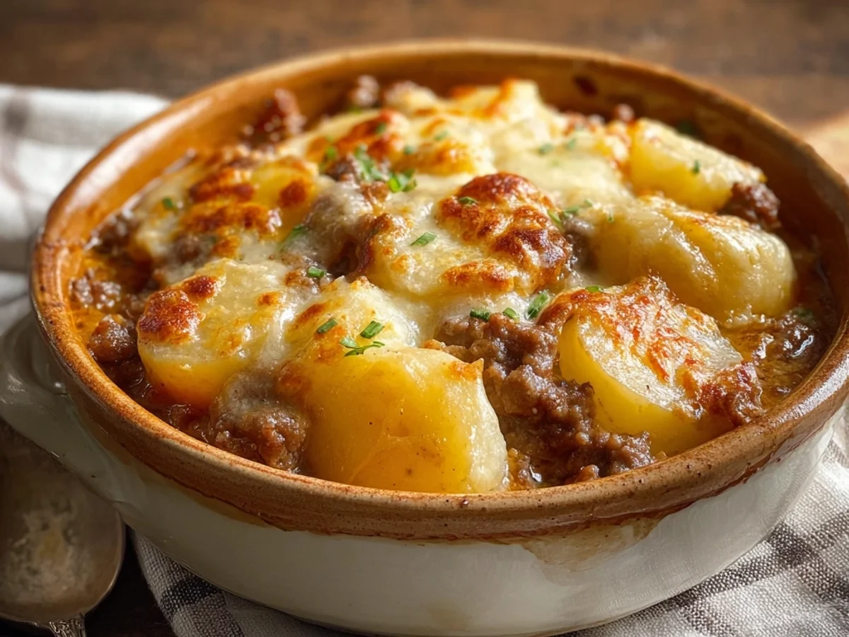 Hearty Crockpot Hamburger Potato Casserole - Image 2