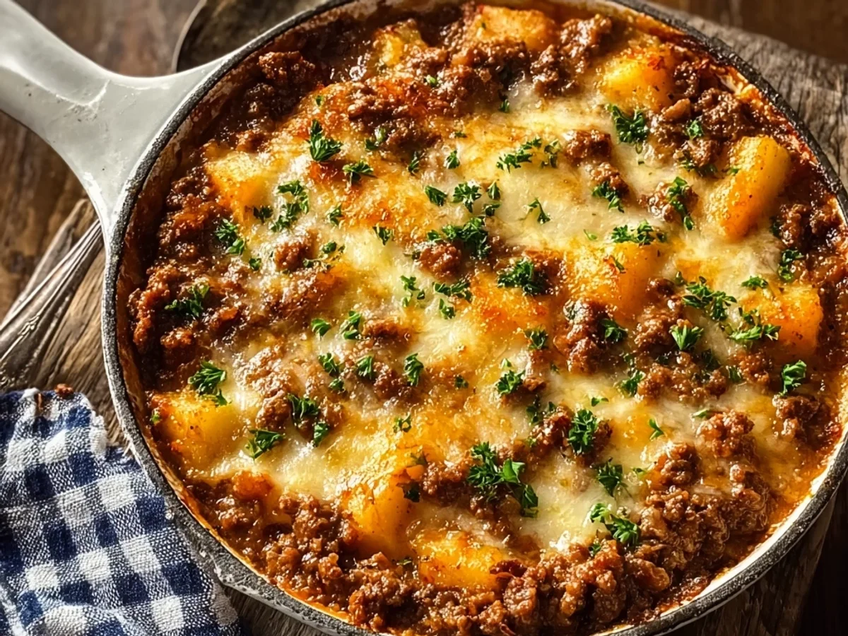 Hearty Ground Beef Hobo Casserole - Image 2