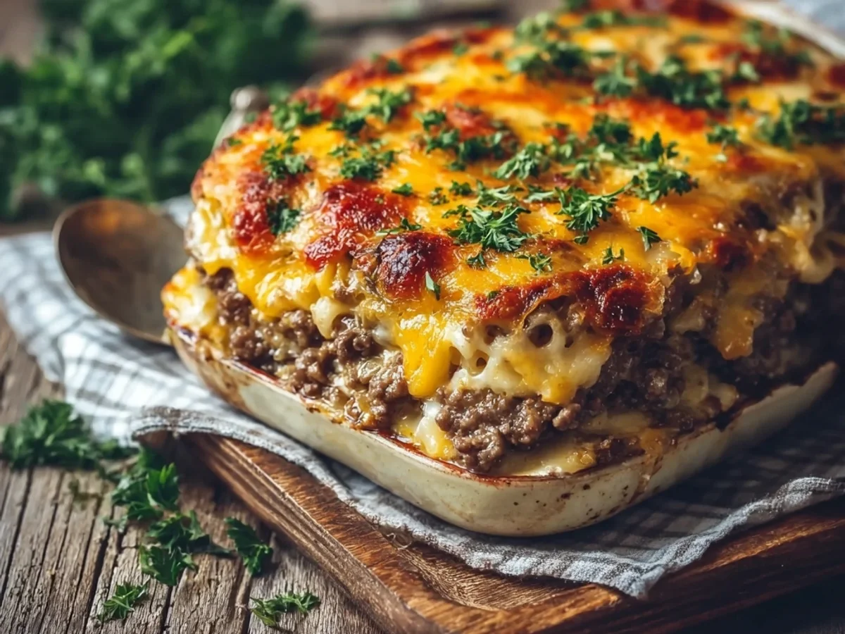Hearty Hamburger Supreme Casserole Bake - Image 2