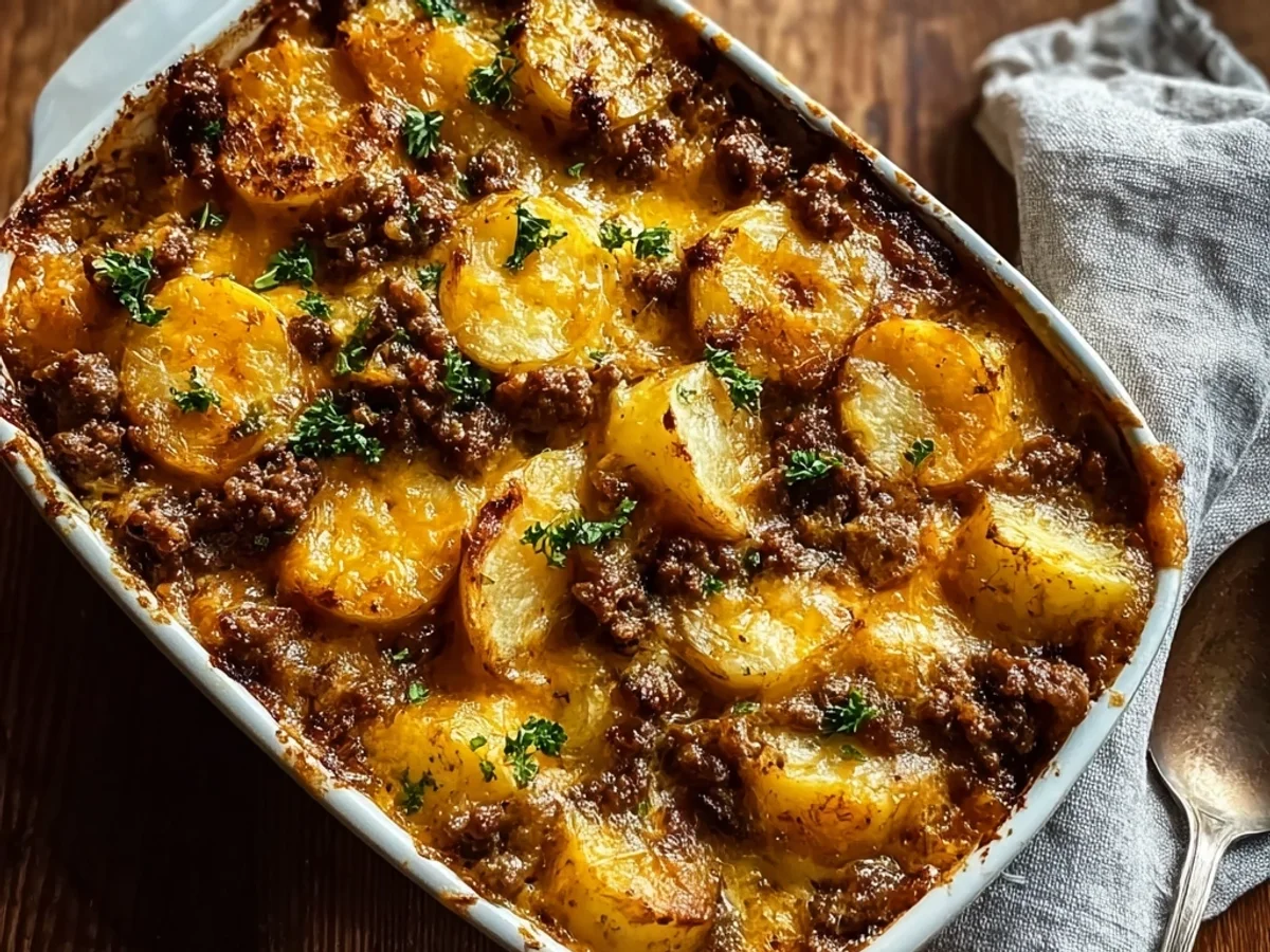 Hearty Hobo Casserole Ground Beef Bake for Family - Image 2
