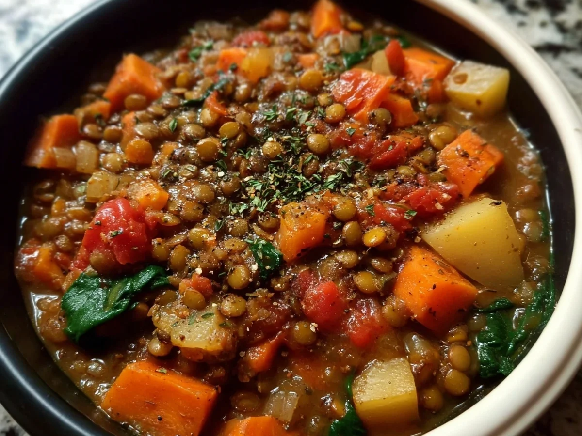 Hearty Lentil Stew: Comforting Meal Prep Dinner - Image 1