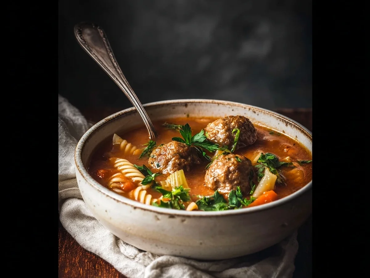 Hearty Meatball Soup Recipe: A Comforting Bowl - Image 2