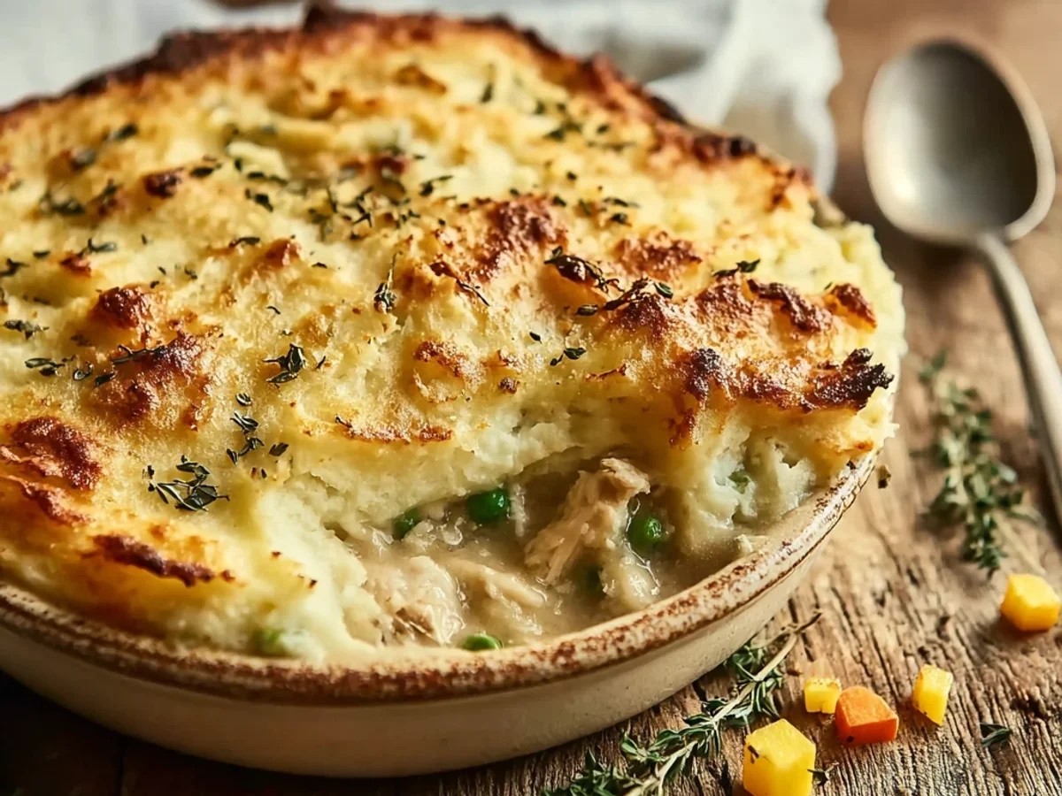Hearty Rotisserie Chicken Shepherds Pie: A Weeknight Hug - Image 1