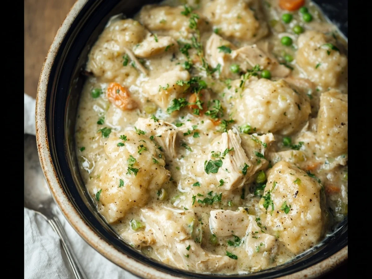 Hearty Slow Cooker Chicken and Dumplings - Image 2